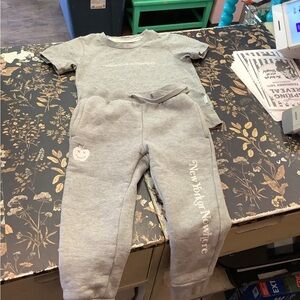 New York Narrative Kids Gray Jogger Set